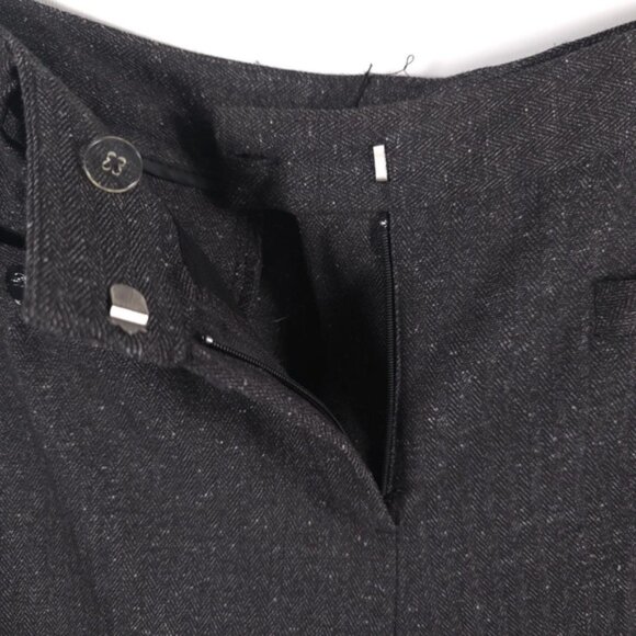 SANDRO Sportswear Rayon Blend Straight Wide Suit Trousers Pants Slacks Size 10 - Picture 7 of 11